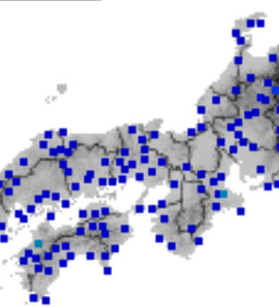 強震モニタの画像