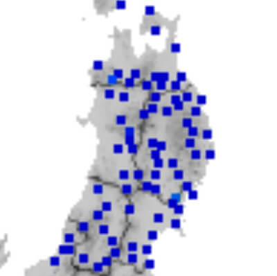 強震モニタの画像