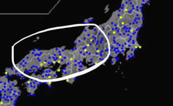 強震モニタの画像