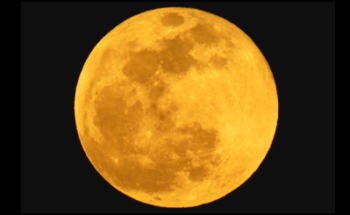 スーパームーンの写真