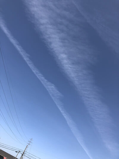 地震雲の投稿写真
