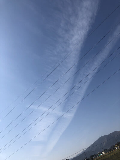 地震雲の投稿写真
