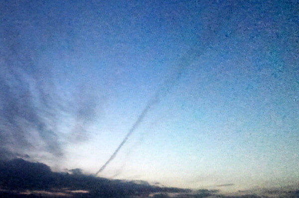 地震雲の投稿写真