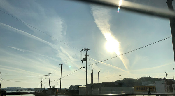 地震雲の投稿写真