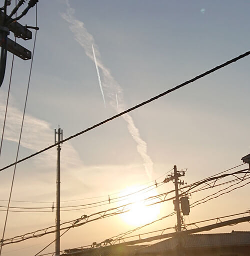 地震雲の投稿写真
