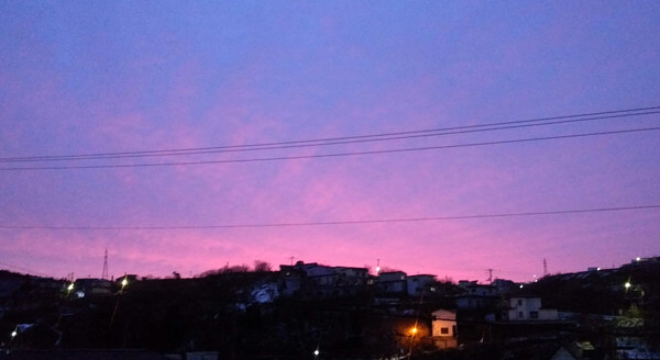 地震雲の投稿写真