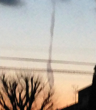 地震雲の投稿写真