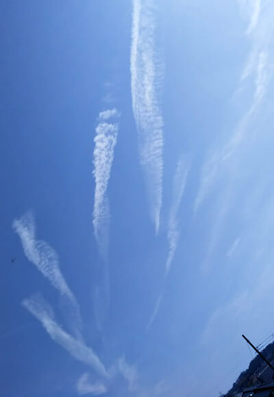 地震雲の投稿写真