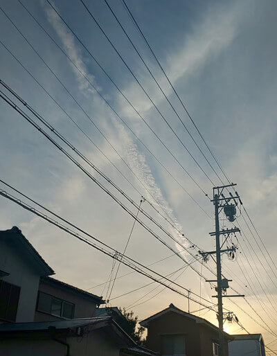 地震雲の投稿写真