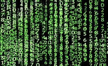 ナンバーコードのイラスト