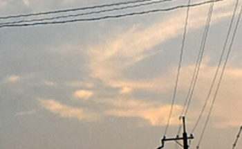 龍のような雲の写真