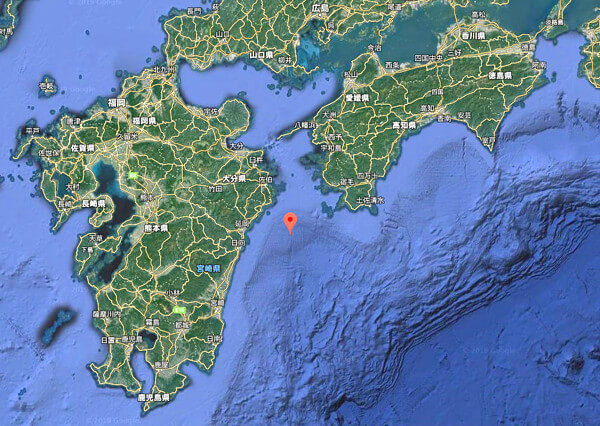 地震情報の画像