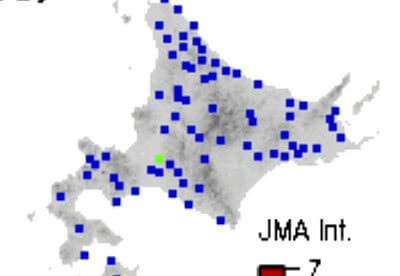 強震モニタの画像