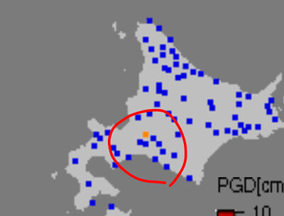 強震モニタの画像