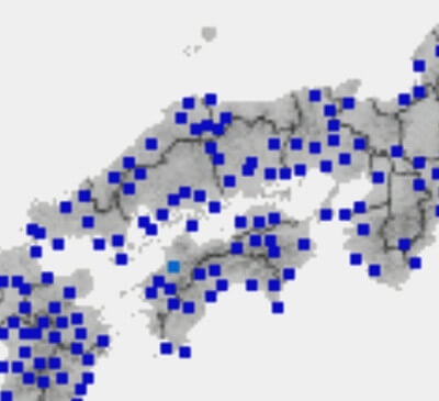 強震モニタの画像
