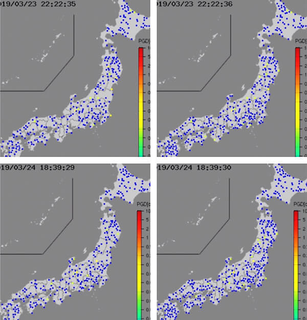 強震モニタの画像