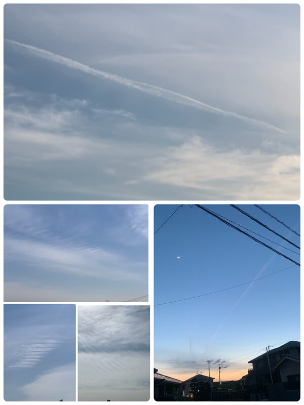 地震雲の投稿写真