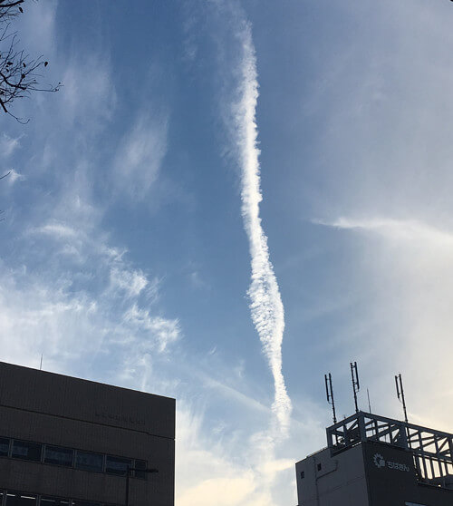 地震雲の投稿写真