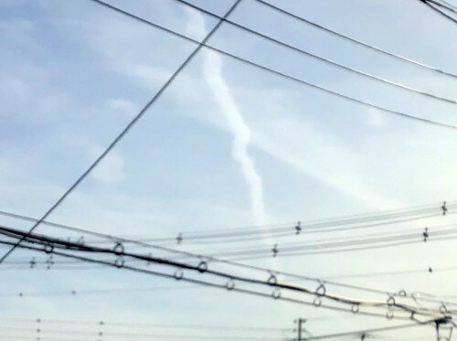 地震雲の投稿写真