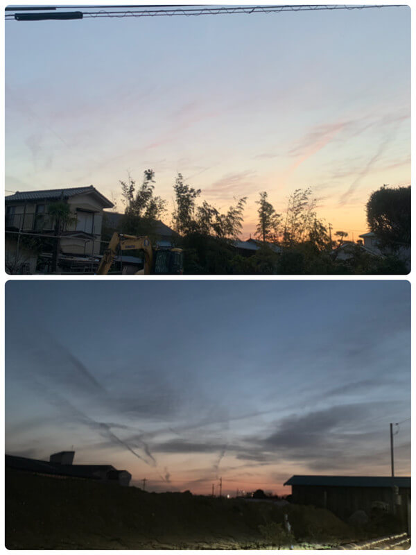 地震雲の投稿写真