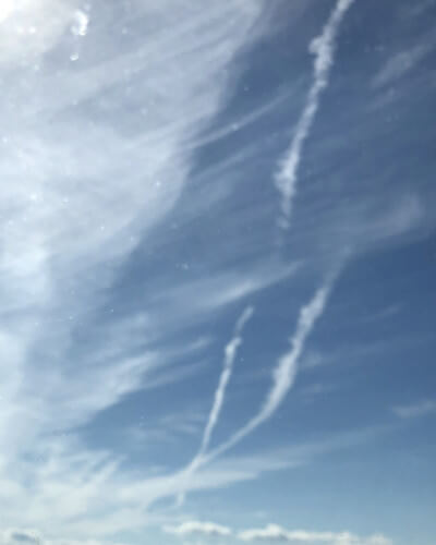 地震雲の投稿写真
