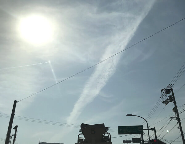 地震雲の投稿写真