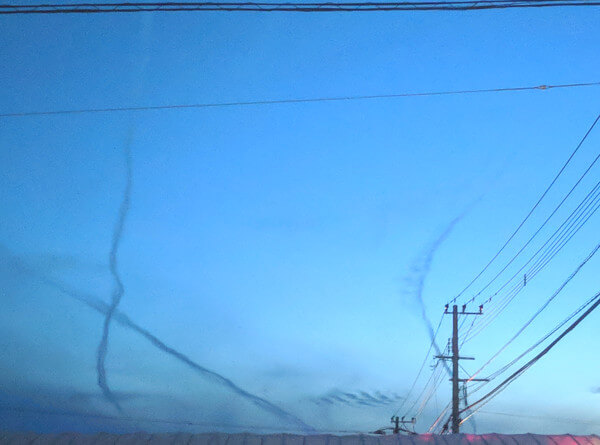 地震雲の投稿写真