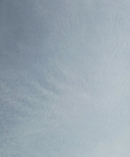 地震雲の投稿写真