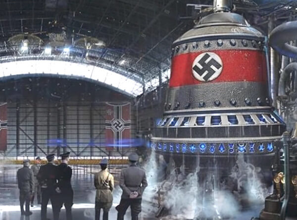 釣鐘型UFOのイラスト