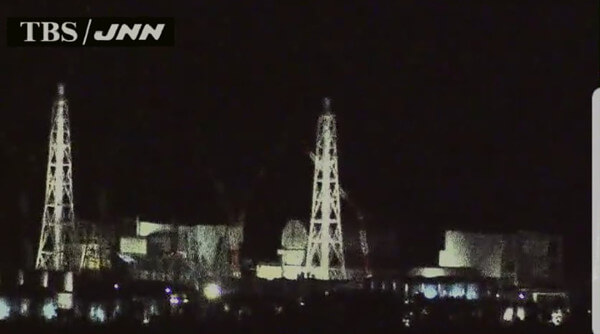 カメラの通常の夜の映像