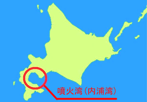 北海道の地図