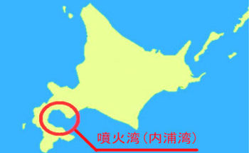 北海道の地図