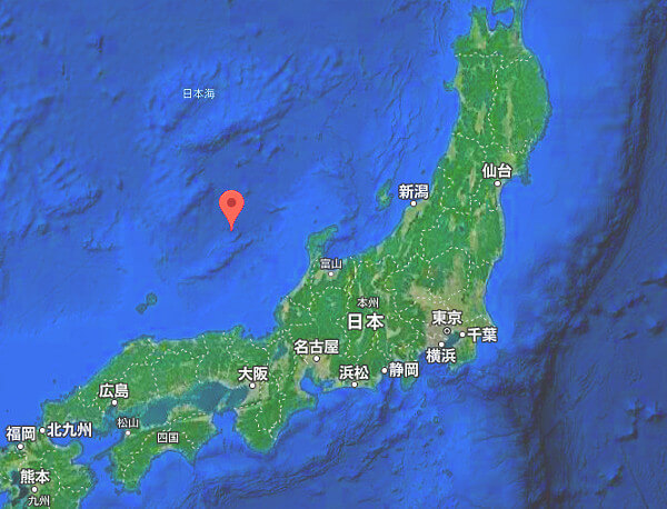地震情報の画像