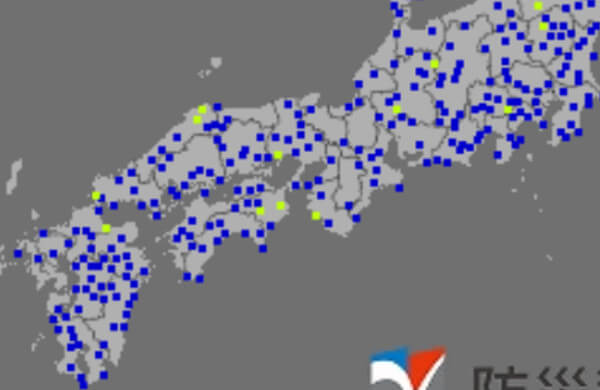 強震モニタの画像