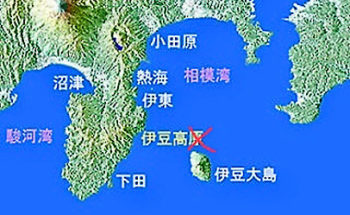相模湾周辺の地図