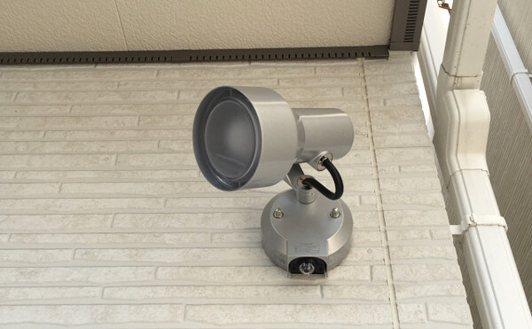 センサーライトの写真