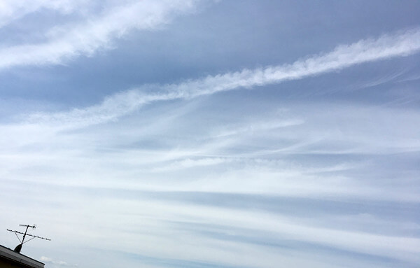 地震雲の投稿写真