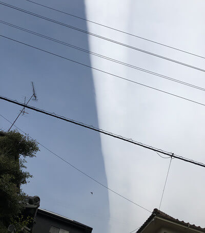 地震雲の投稿写真