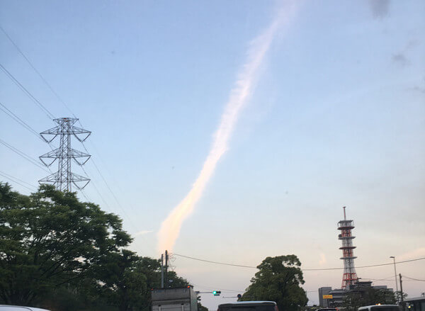 地震雲の投稿写真