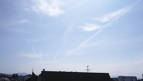 地震雲の投稿写真