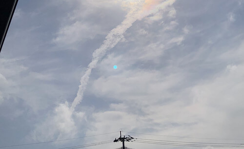 地震雲の投稿写真