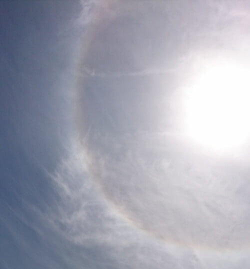 日暈の投稿写真
