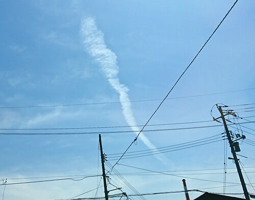 地震雲の投稿写真
