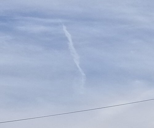 地震雲の投稿写真