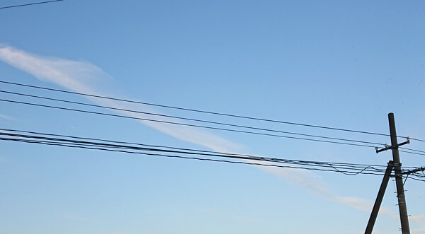 地震雲の投稿写真