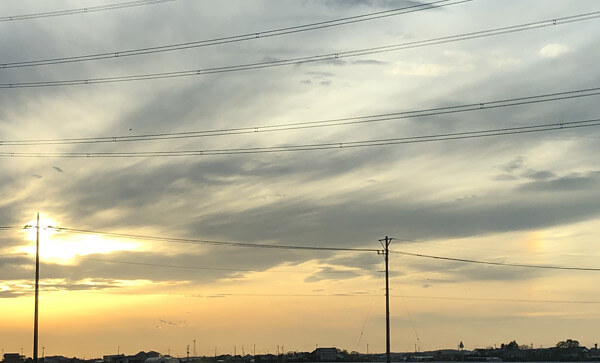 地震雲の投稿写真