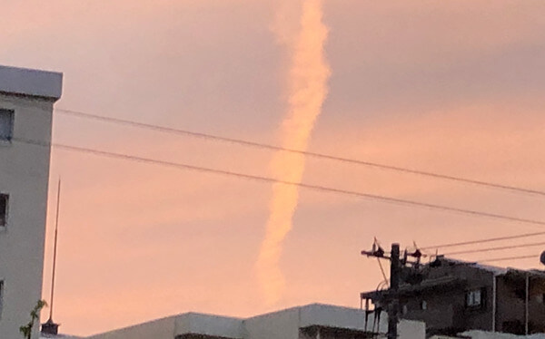 地震雲の投稿写真