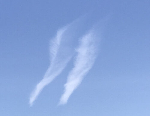 地震雲の投稿写真