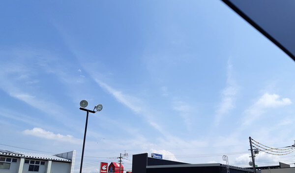 地震雲の投稿写真