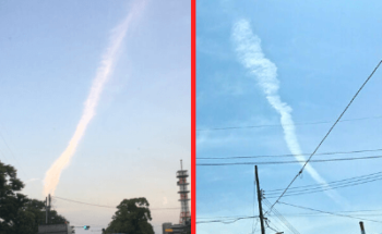 地震雲の投稿写真